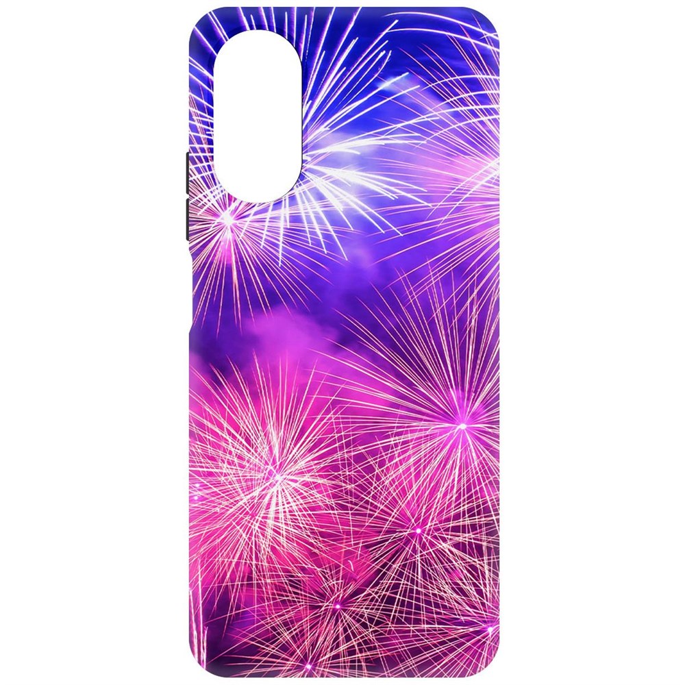 

Чехол-накладка Софт Салют для Oppo A17, Черный