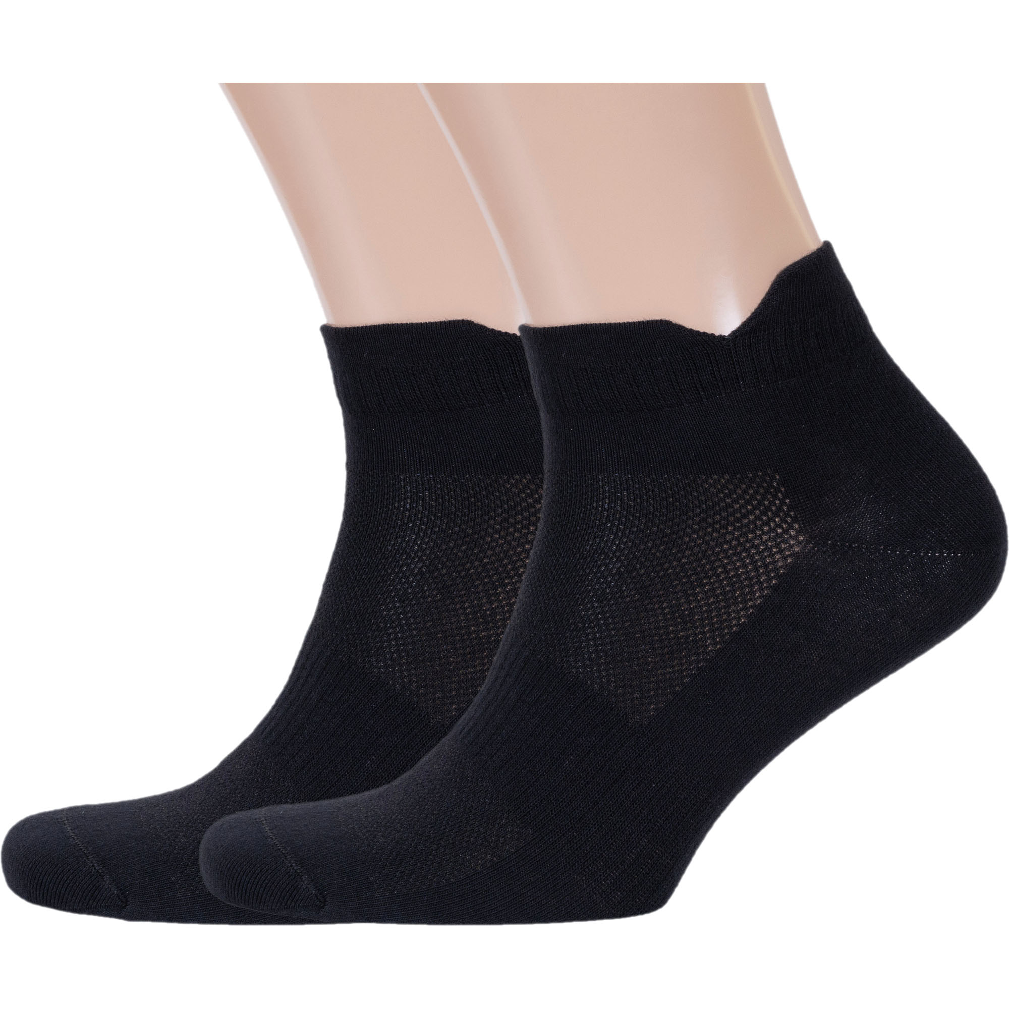 

Комплект носков мужских Красная Ветка 2-С-1333 черных 27, 2 пары, Черный, 2-С-1333