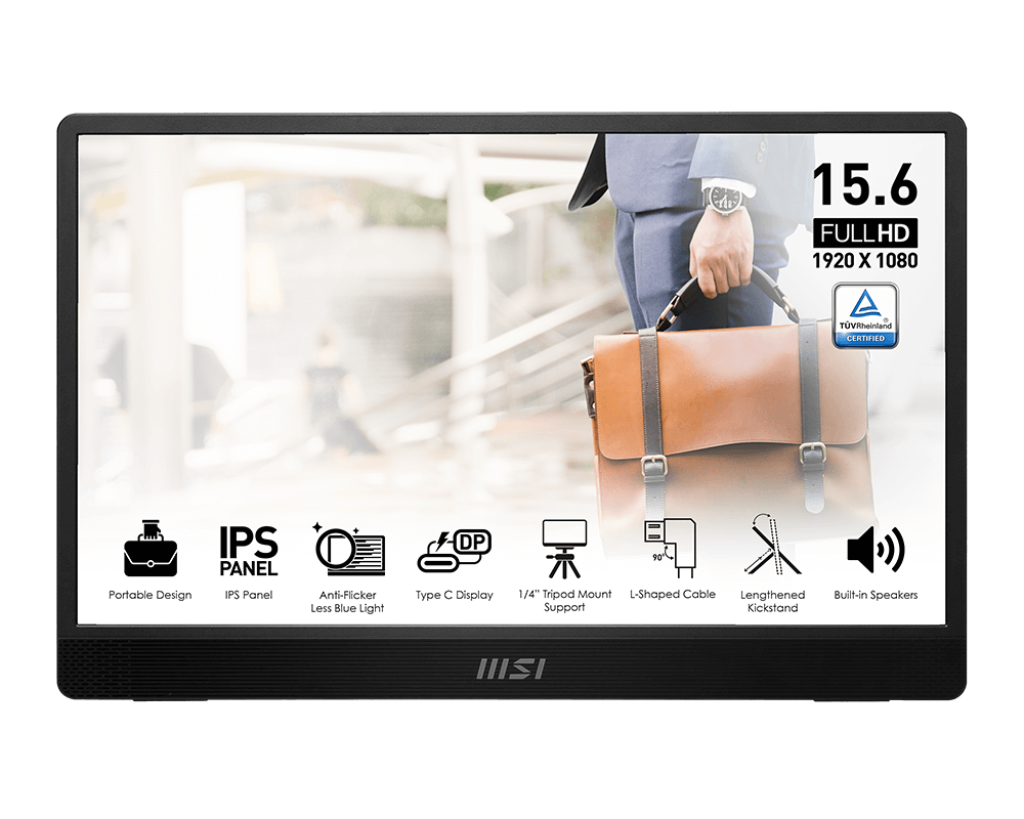 

16" Монитор MSI PRO MP161 E2 черный IPS 1920x1080 60Hz, PRO MP161 E2