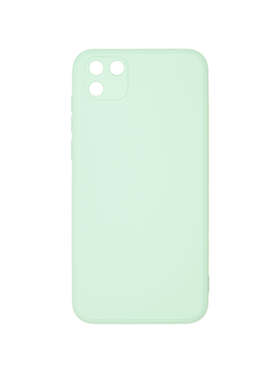 Чехол для Honor 9S, Huawei Y5p с защитой камеры, с микрофиброй, мятный