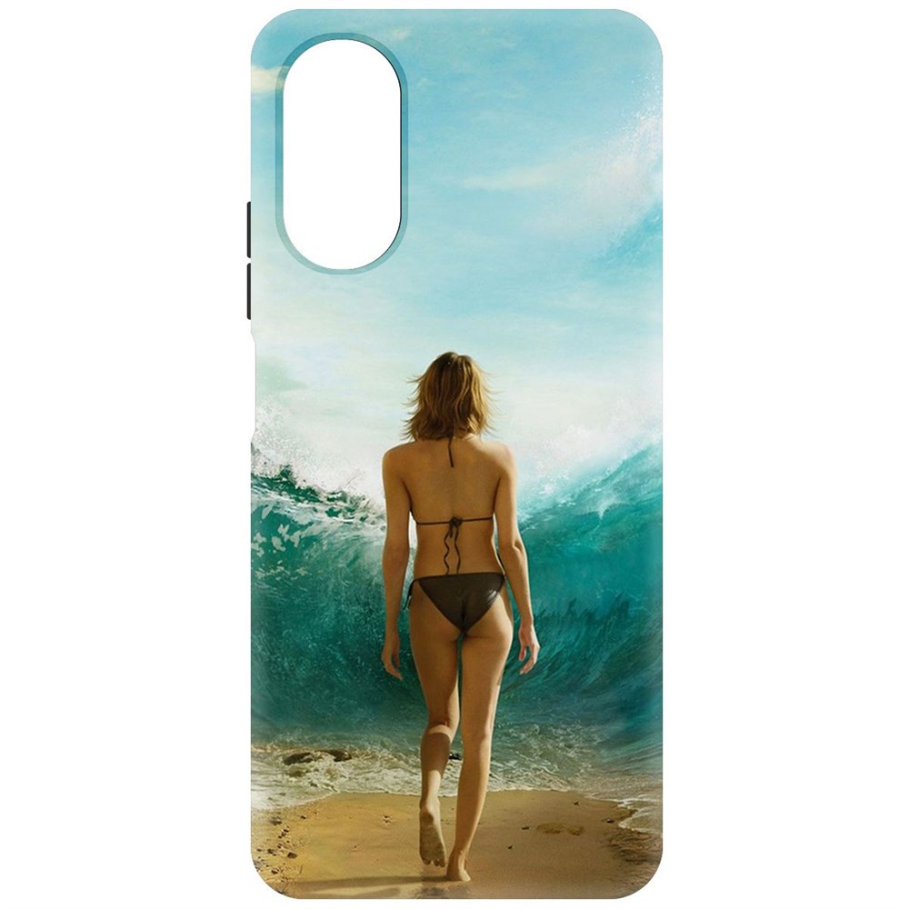 

Чехол-накладка Софт Купальник женский для Oppo A17