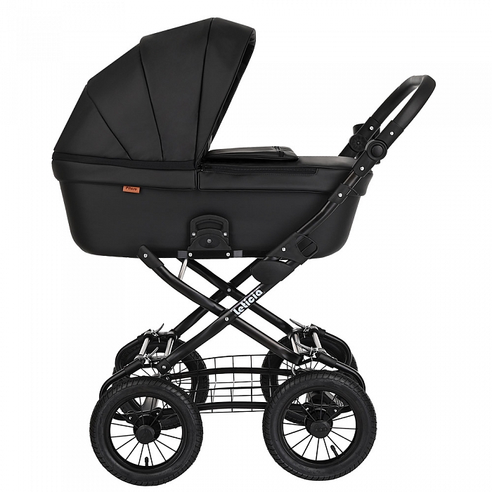 

Коляска 1в1 Pituso Leticia Classic Кожа Black 12d, Leticia Classic12K
