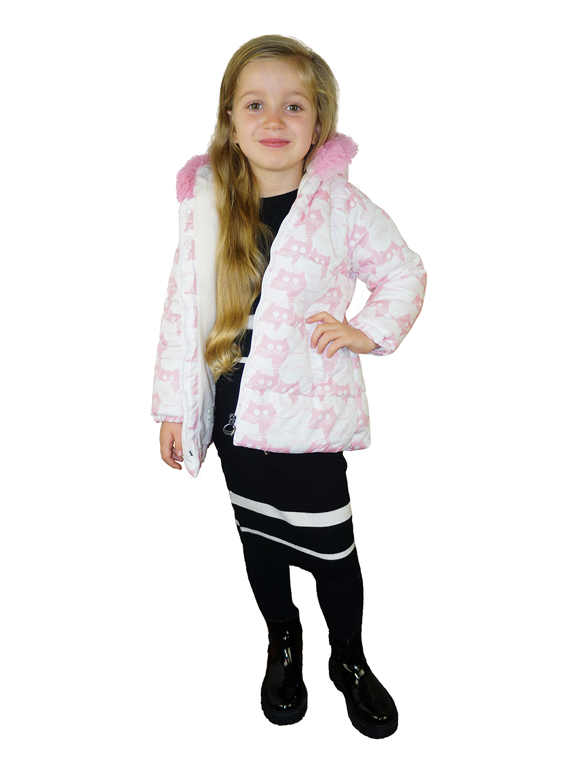 Куртка детская MDM MIDIMOD GOLD 20832, розовый, 92