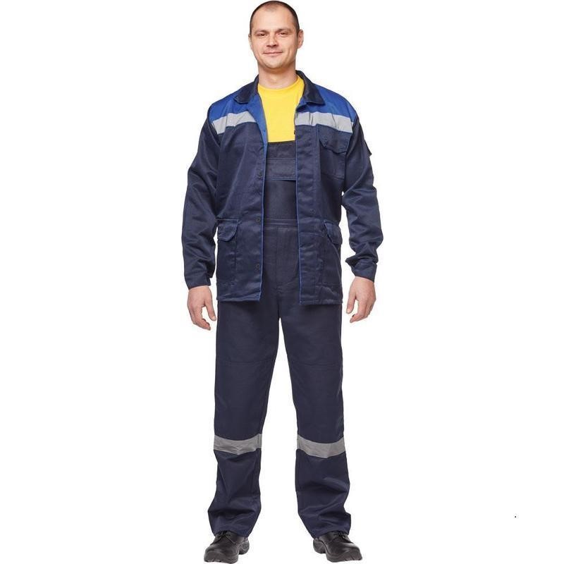 

Куртка рабочая NoBrand 785161-K синий 48-50, 170-176