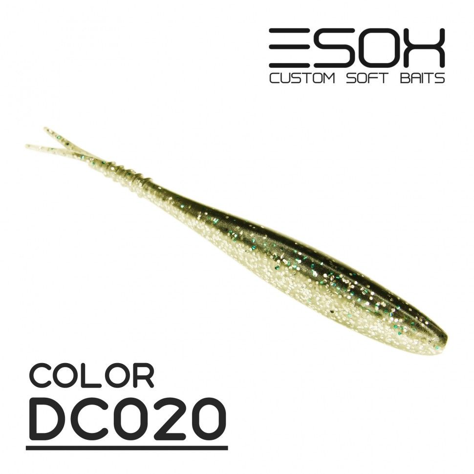 

Силиконовая приманка Esox Фурия 180 мм цвет DC020 3 шт, Фурия