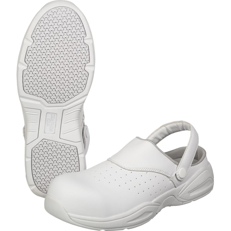 

Сабо мужские Мистраль 1323387-K белые 44 RU, Белый, GRIP PROTECTION