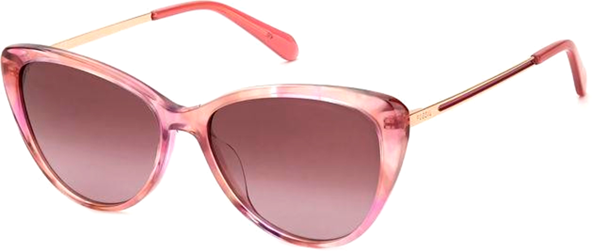 фото Солнцезащитные очки женские fossil fos 2114/g/s розовые