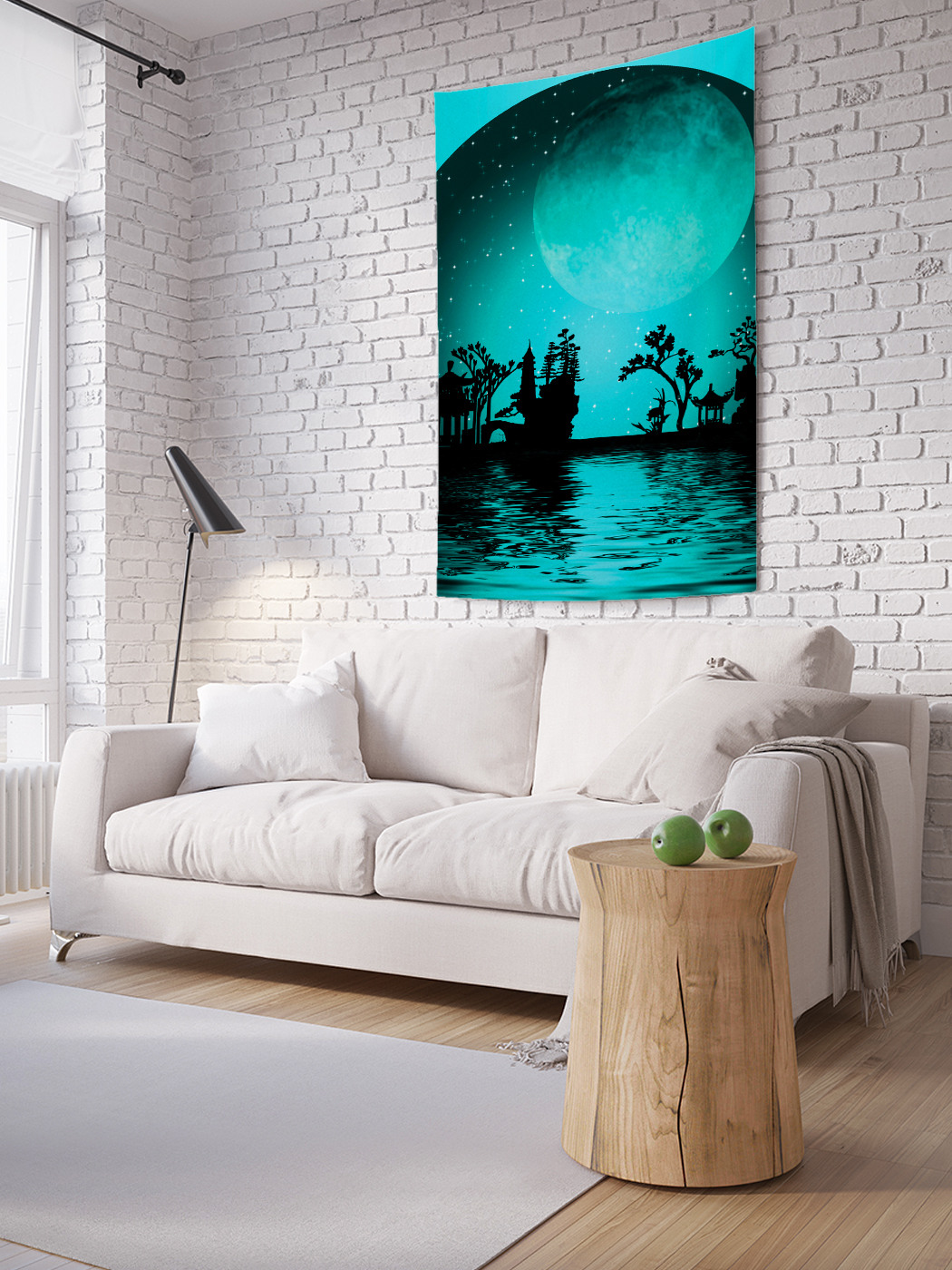 

Вертикальное фотопанно на стену JoyArty Японские ночи 100x150 см, Японские ночи