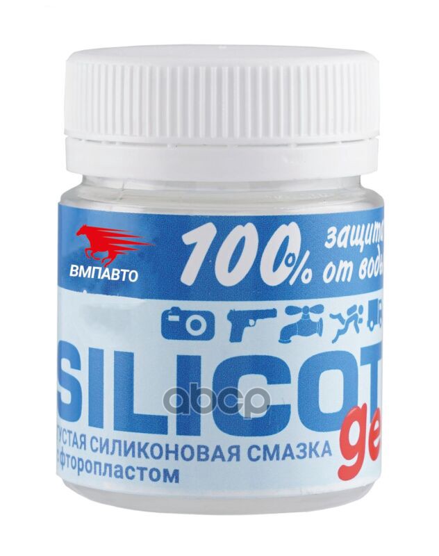 

Смазка Силиконовая Silicon Gel 40Г. Банка ВМПАВТО 2204