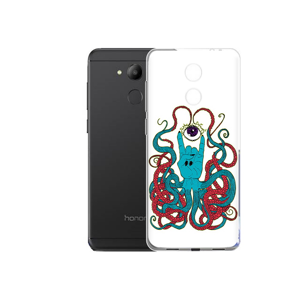 

Чехол MyPads Tocco для Honor 6C осьминог-рука абстракция (PT67887.49.530), Прозрачный, Tocco