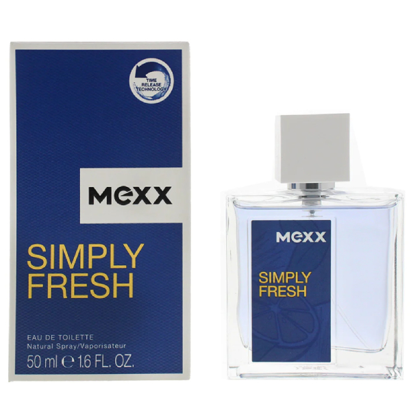 Туалетная вода Мужская Mexx Simply Fresh 50мл