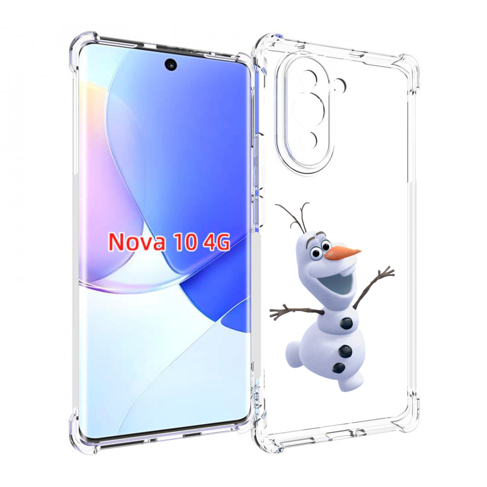 

Чехол MyPads Олаф-холодное-сердце для Huawei Nova 10, Прозрачный, Tocco
