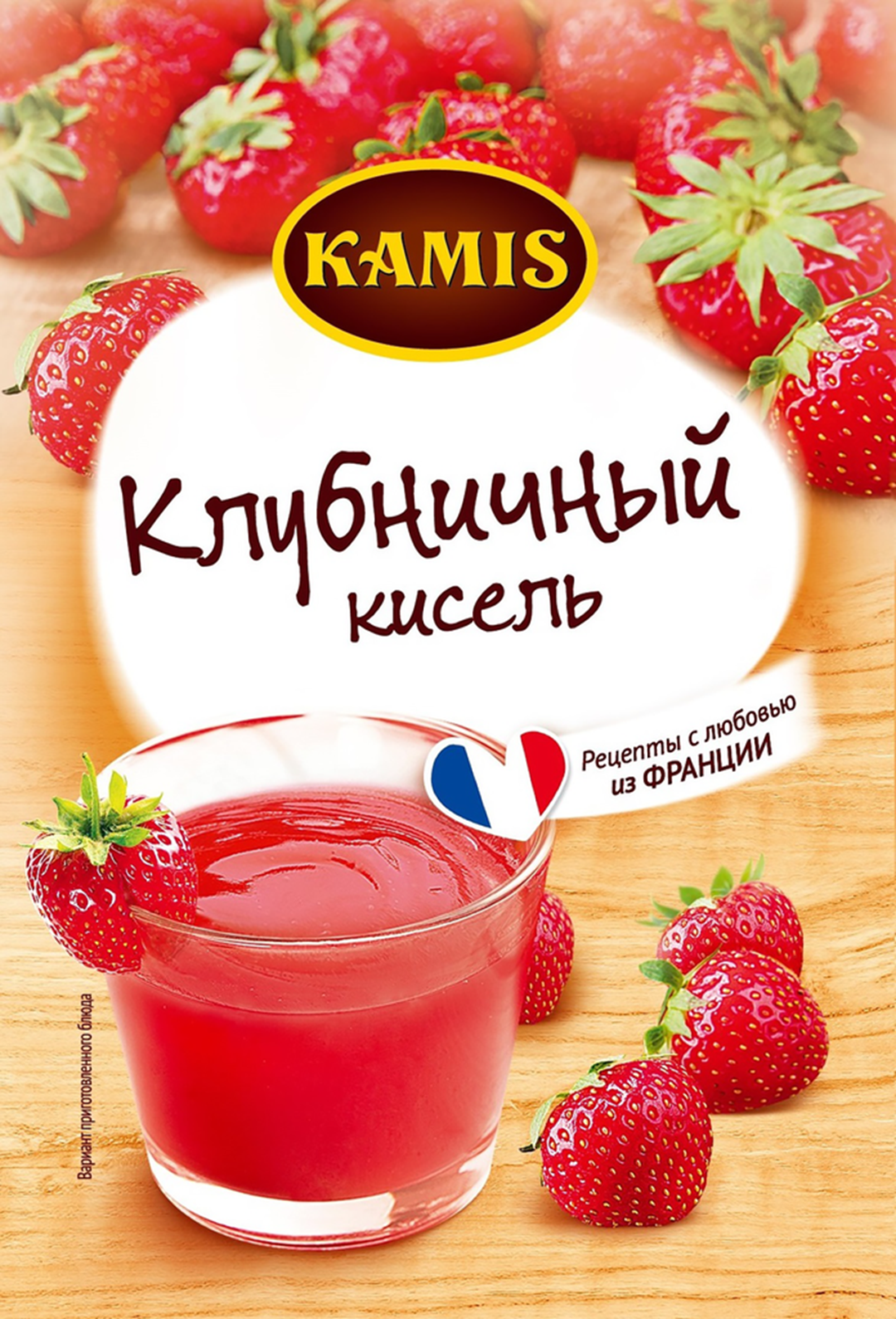 

Кисель Kamis клубничный 30 г