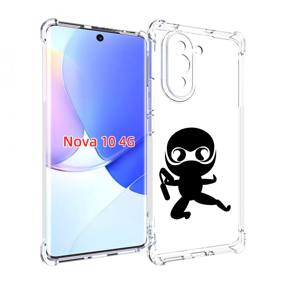

Чехол MyPads Ниндзя для Huawei Nova 10, Прозрачный, Tocco