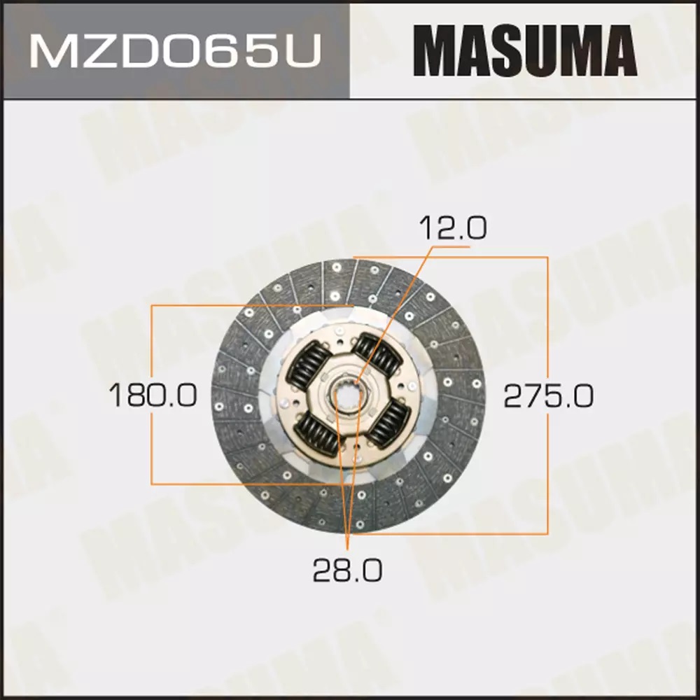 

Диск сцепления MAZDA Masuma MZD065U