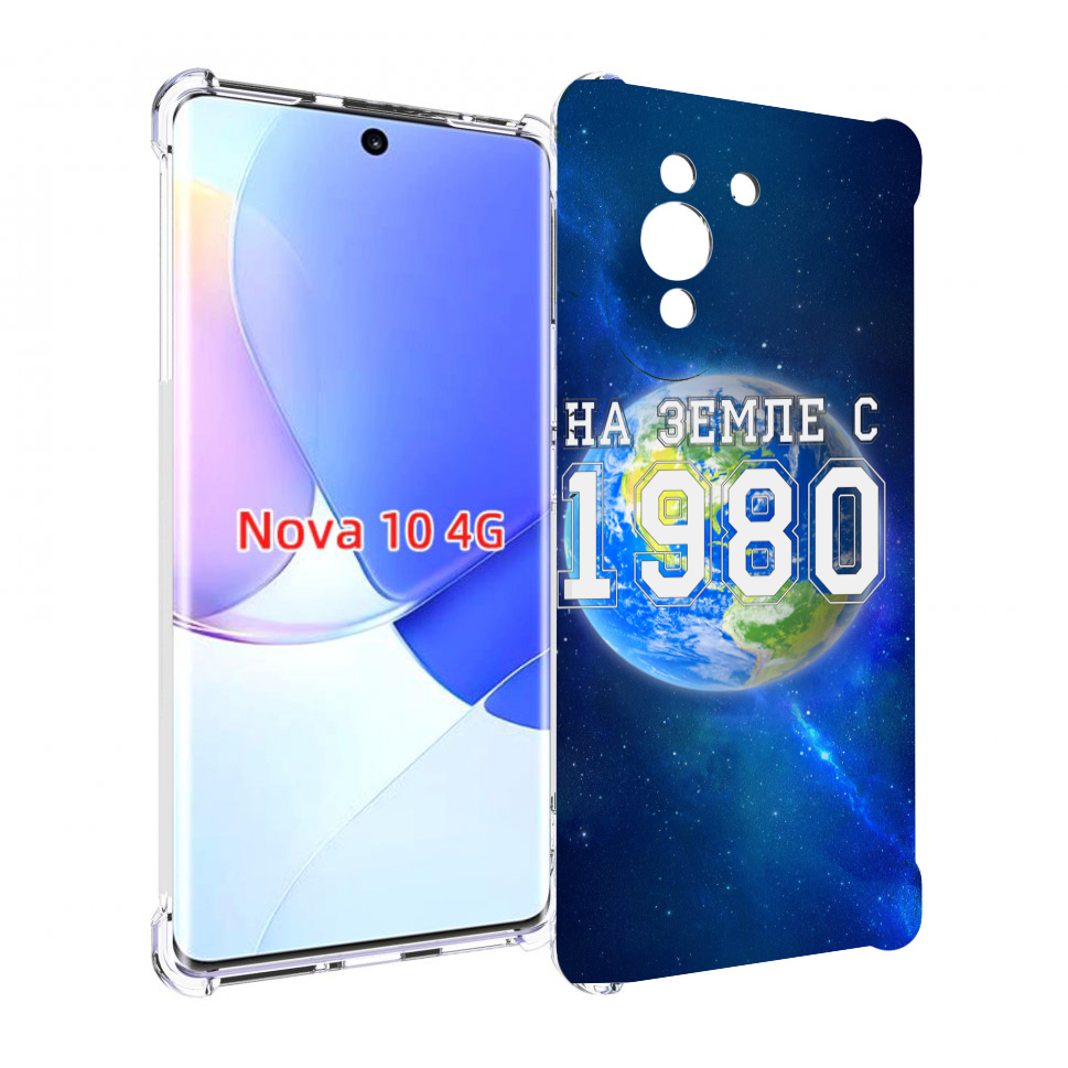 

Чехол MyPads На-Земле-с-1980 для Huawei Nova 10, Прозрачный, Tocco
