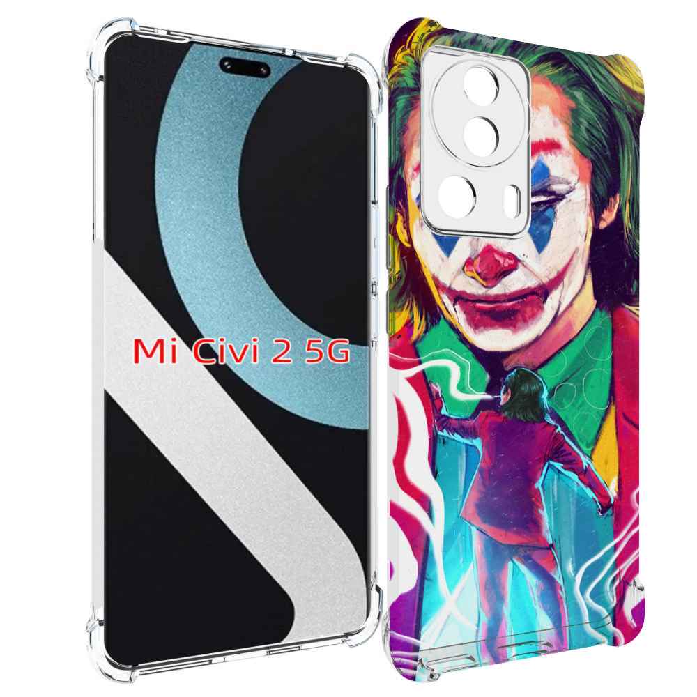 

Чехол MyPads джокер-у-джокера для Xiaomi Civi 2, Прозрачный, Tocco