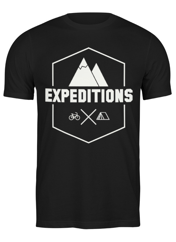 

Футболка мужская Printio Mountains 2986518 белая S, Белый, Mountains 2986518