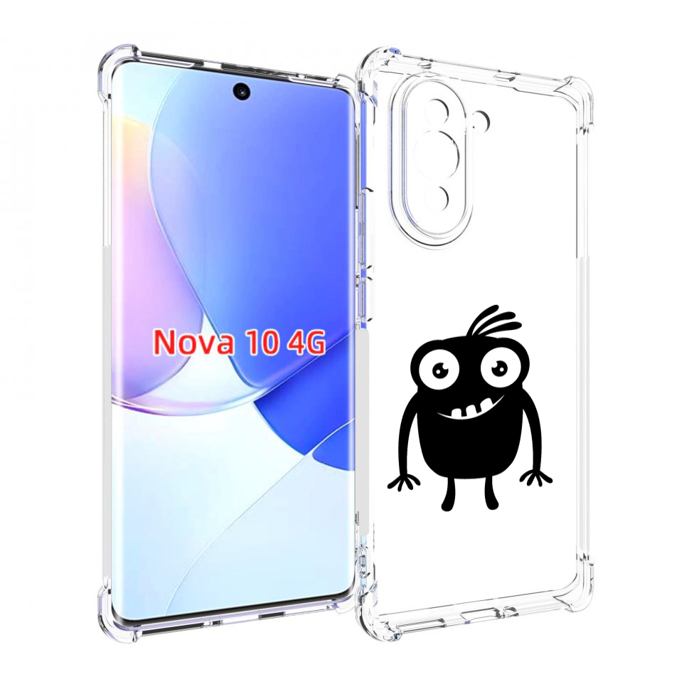 

Чехол MyPads Масяня для Huawei Nova 10, Прозрачный, Tocco