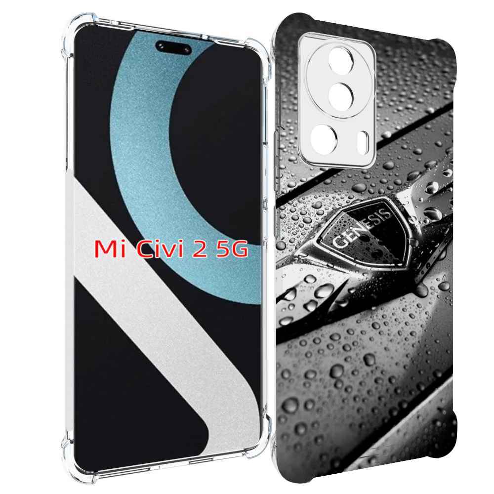 

Чехол MyPads дженезис genesis 2 мужской для Xiaomi Civi 2, Прозрачный, Tocco