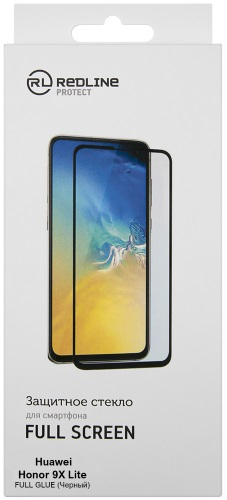 

Защитное стекло Red Line для Honor 9X Lite Black, Honor 9X Lite черный