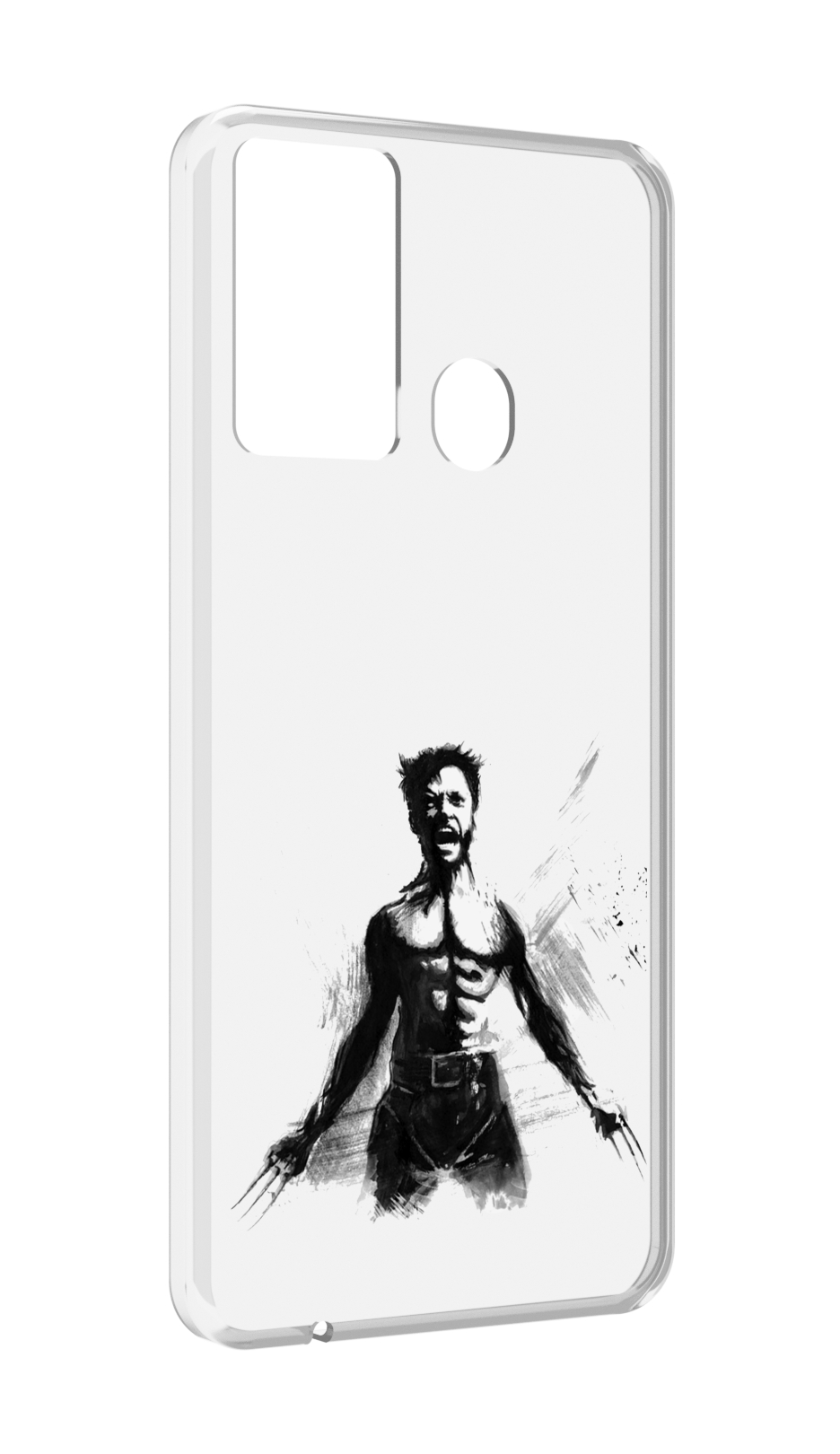 

Чехол MyPads росомаха для Itel P37/Itel Vision 2S, Прозрачный, Tocco