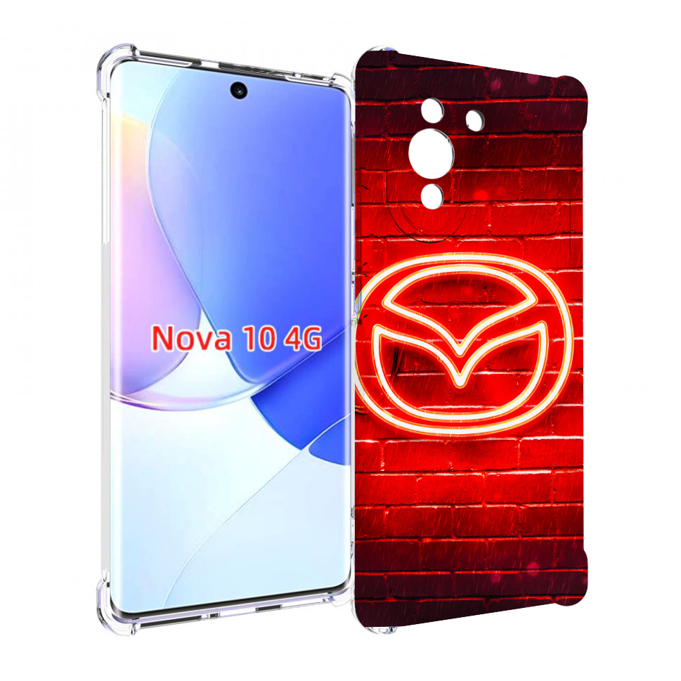 

Чехол MyPads Мазда для Huawei Nova 10, Прозрачный, Tocco