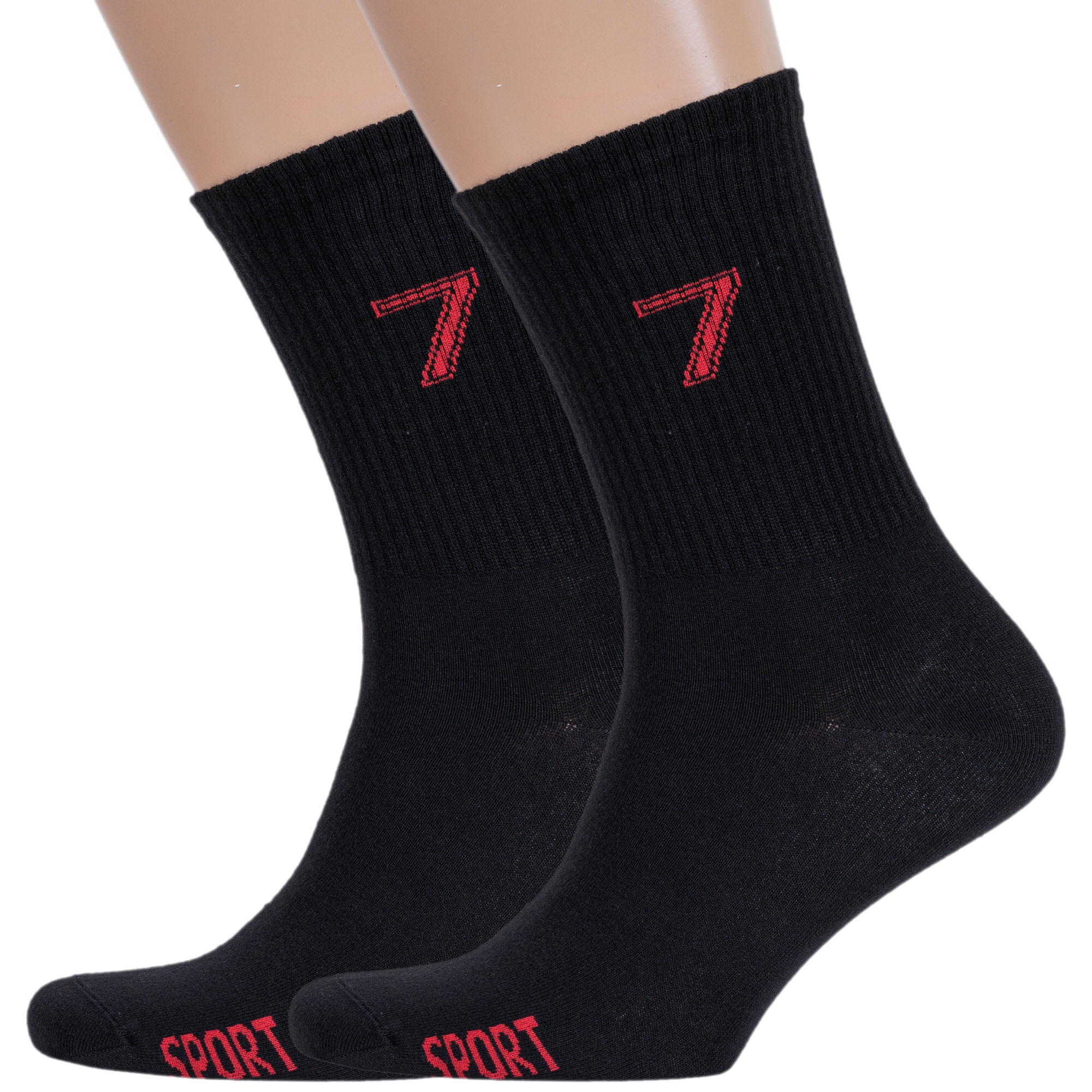 

Комплект носков мужских Rusocks 2-М3-13750 черных 25-27, 2 пары, 2-М3-13750