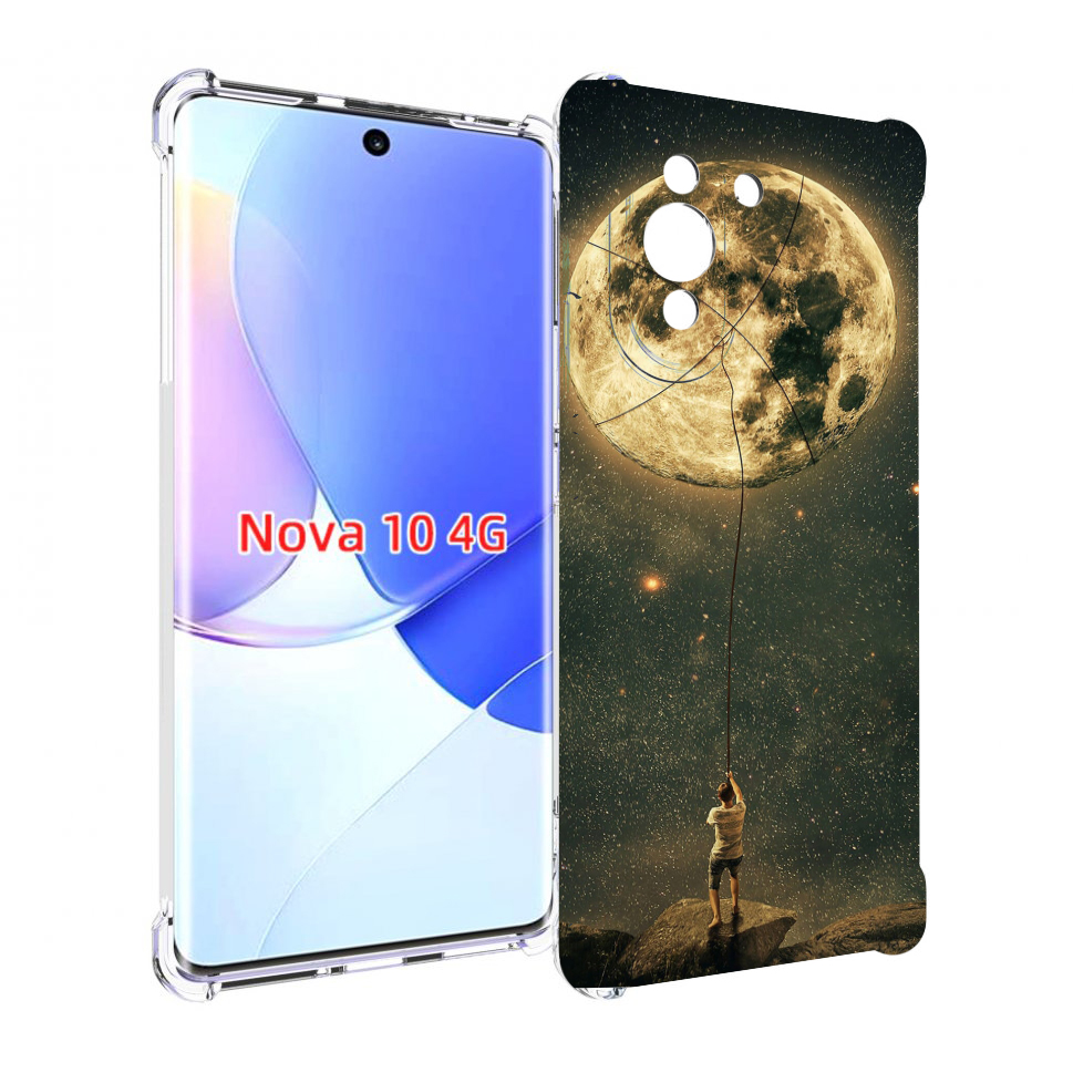 

Чехол MyPads Луна-светит для Huawei Nova 10, Прозрачный, Tocco