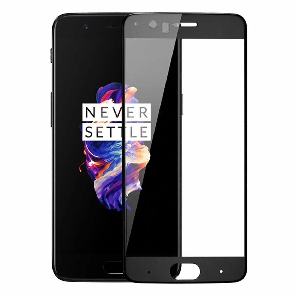

Защитное стекло 5D для OnePlus 5 черное