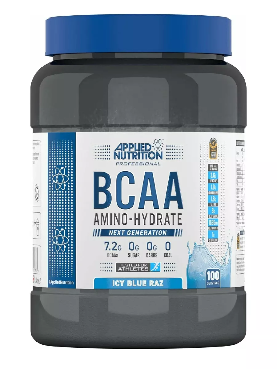 Аминокислоты Applied Nutrition BCAA AMINO-HYDRATE Ледяная голубая малина 1400 гр