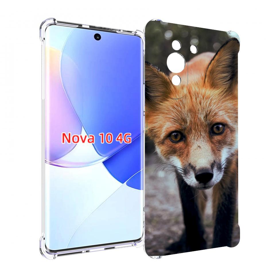 

Чехол MyPads Лисица для Huawei Nova 10, Прозрачный, Tocco