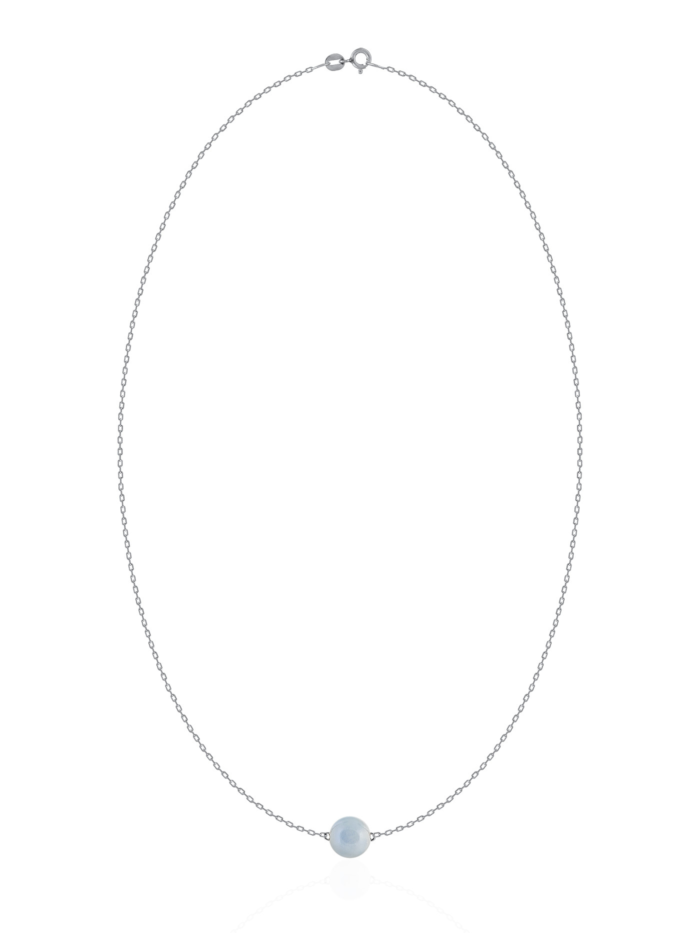 

Колье из серебра 55 см L'attrice 55622249, кварц, 55622249