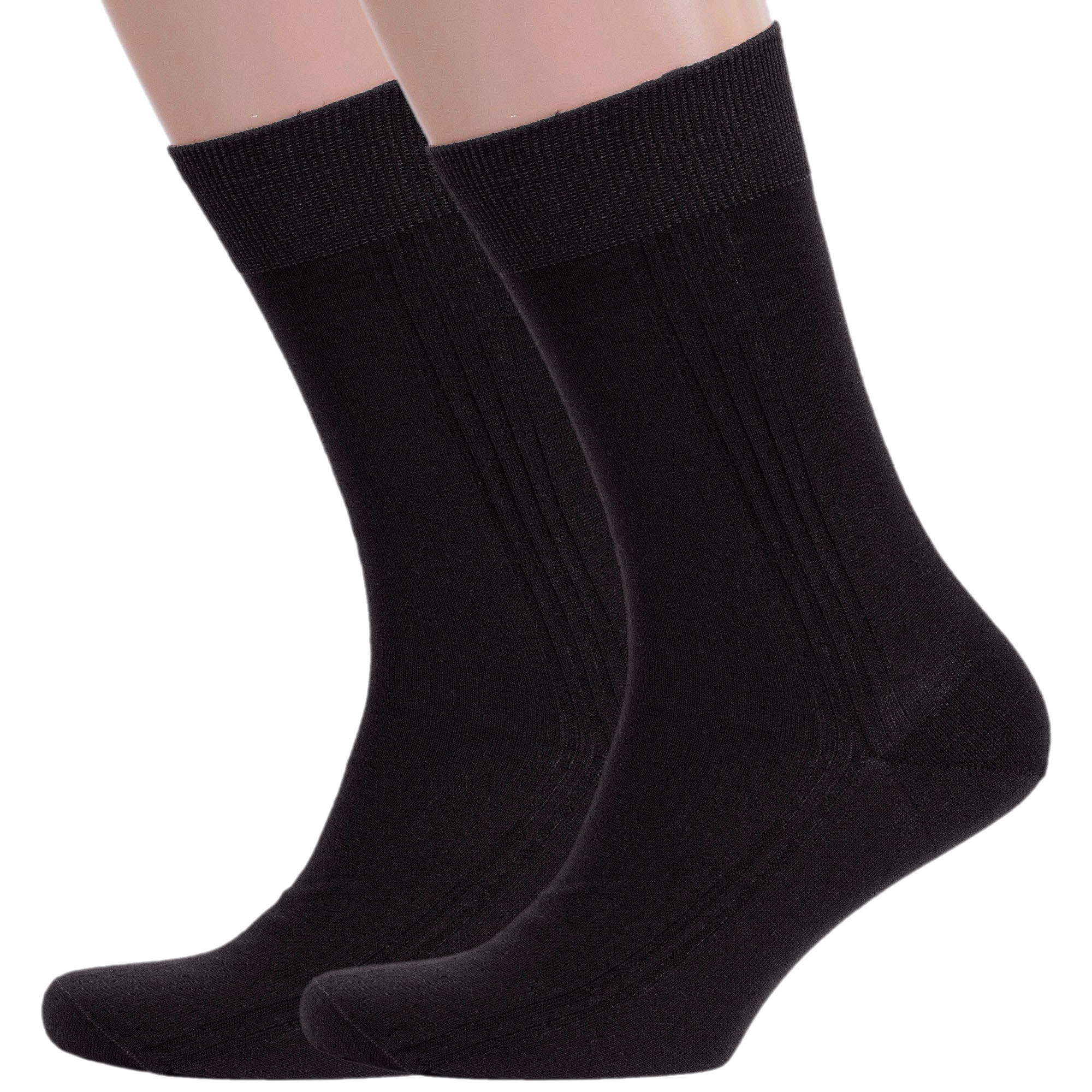 

Комплект носков мужских Rusocks 2-М3-11001 черных 29, Черный, 2-М3-11001