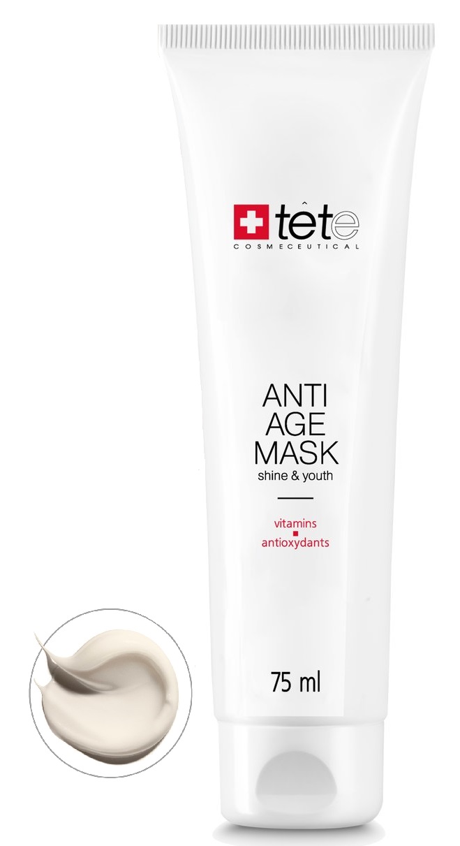 

Омолаживающая маска с витаминами и антиоксидантами Anti-age Mask 75мл, 920612