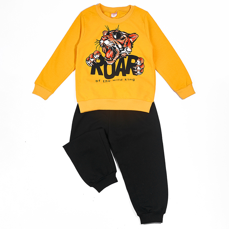 фото Костюм спортивный baziator тигр, желтый, 110