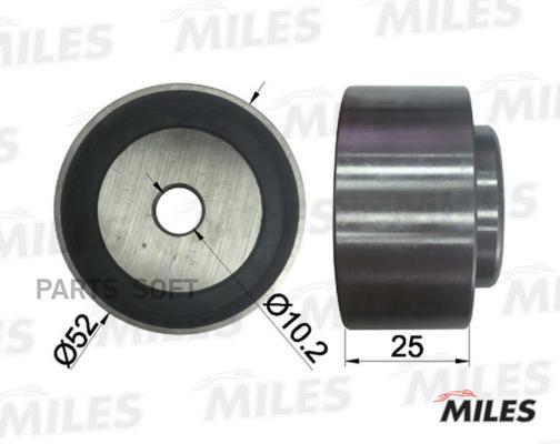 

MILES AG02008 Ролик ремня ГРМ MAZDA 323/KIA SEPHIA/SHUMA 1.5-1.8