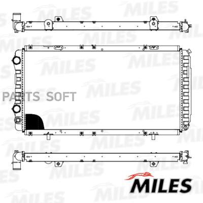 

MILES ACRB032 Радиатор (паяный) FIAT DUCATO/CITROEN JUMPER/PEUGEOT BOXER 2.0/1.9D-2.8TD 94