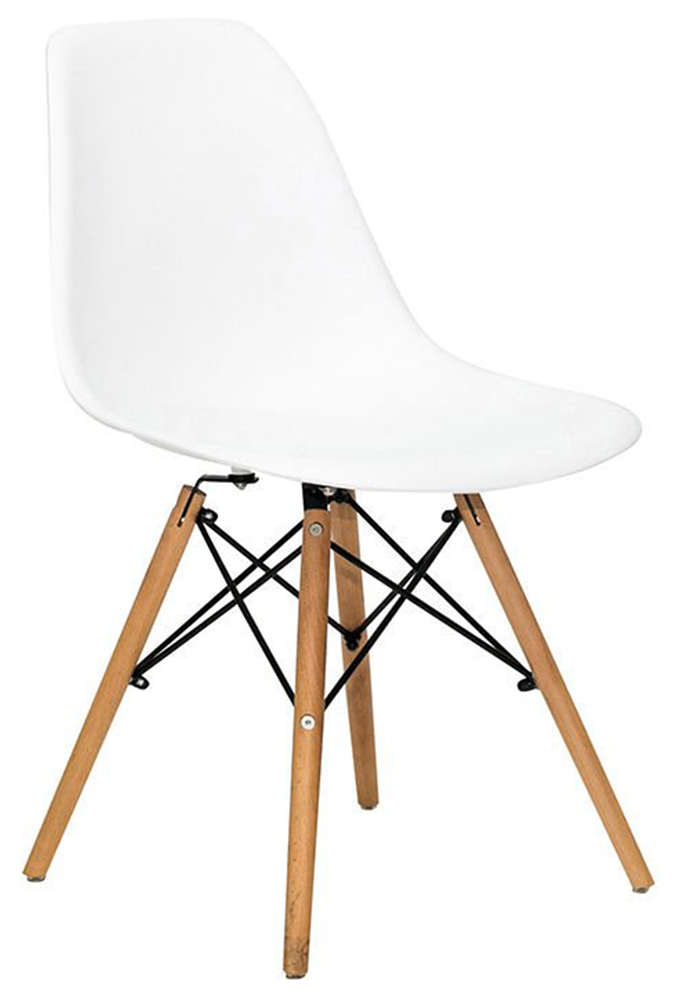 фото Стул stool group eames dsw белый 8056pp white