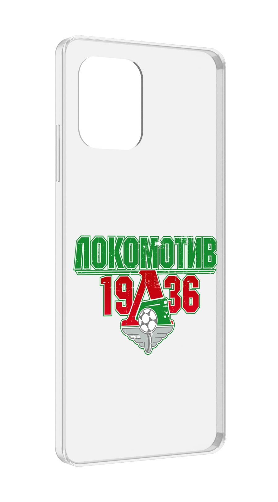 

Чехол MyPads ФК локомотив 1936 для UMIDIGI Power 7 Max / Power 7S, Прозрачный, Tocco
