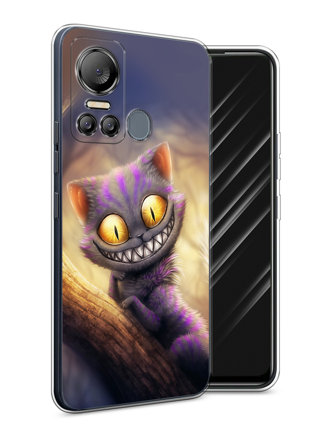 

Чехол Awog на Itel Vision 5 "Cheshire Cat", Фиолетовый;желтый, 3201050-1