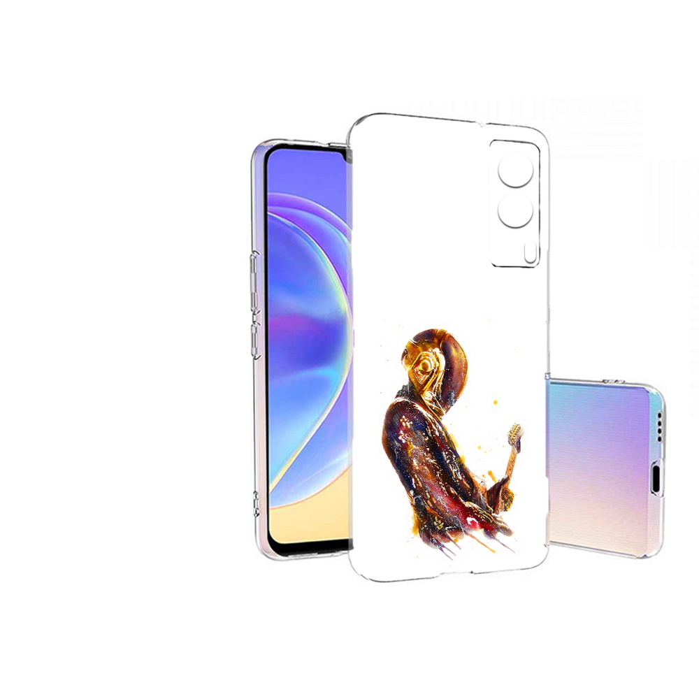

Чехол MyPads Tocco для Vivo V21E космо-музыкант (PT161736.380.393), Прозрачный, Tocco