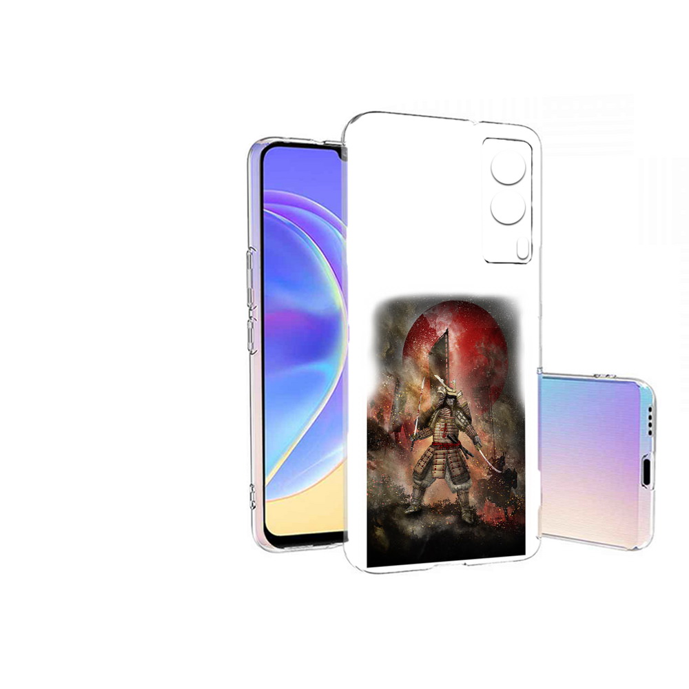

Чехол MyPads Tocco для Vivo V21E китайскийвоин (PT161736.380.388), Прозрачный, Tocco