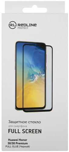 

Защитное стекло Red Line для Honor 30/30 Premium Black, Honor 30/30 Premium черный