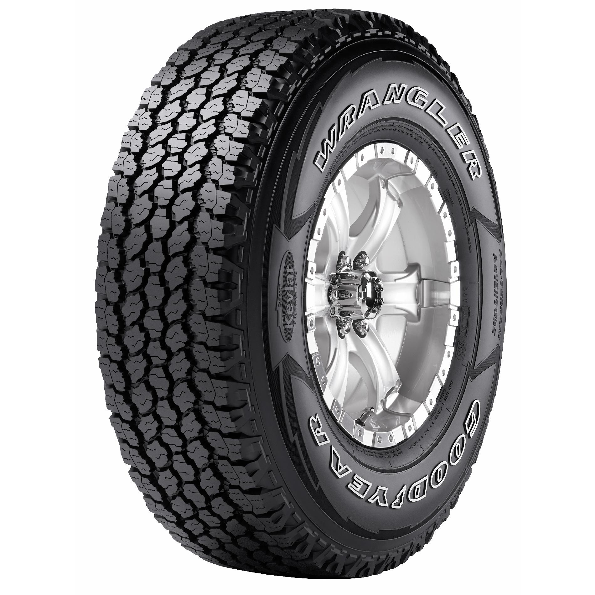 

Шины Goodyear Wrangler All-Terrain Adventure With Kevlar 255/60 R20 113H, Wrangler All-Terrain Adventure With Kevlar