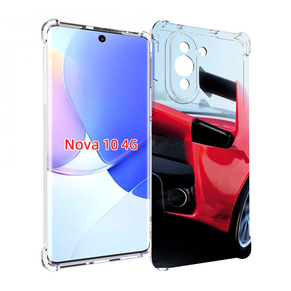 

Чехол MyPads Крыло-машины мужской для Huawei Nova 10, Прозрачный, Tocco