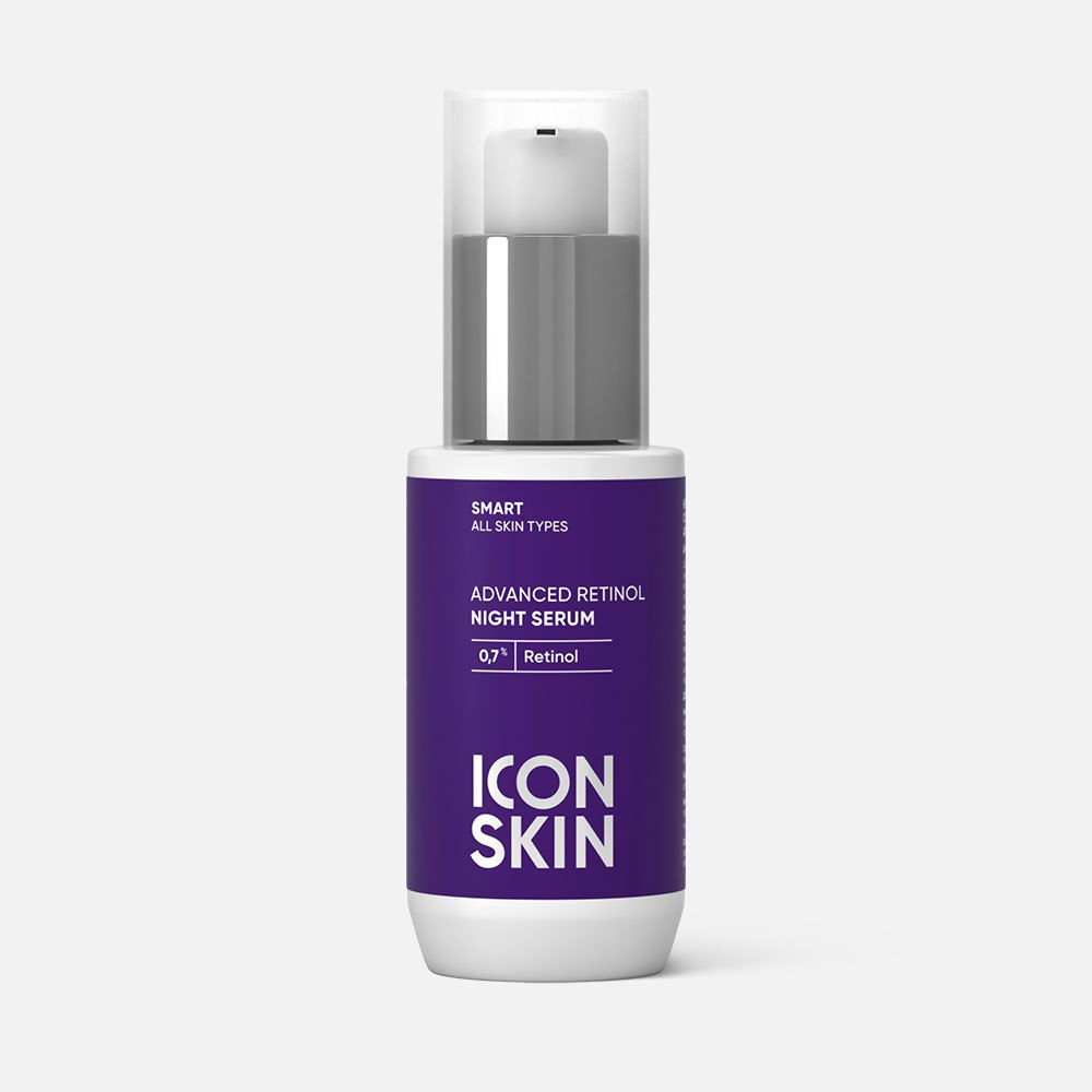 

Сыворотка Icon Skin Advanced Retinol ночная, 0,7% ретинола, 30 мл