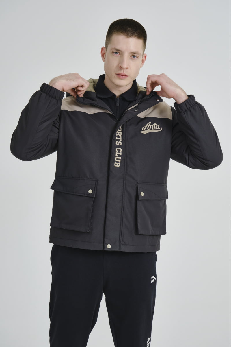 

Куртка мужская Anta 852348802 Vintage sports черная S, Черный, 852348802 Vintage sports