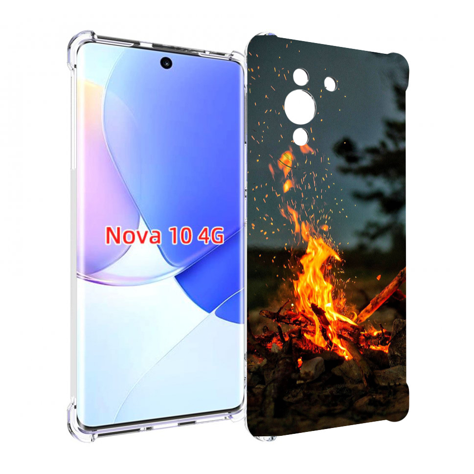 

Чехол MyPads Костер-ночное-небо для Huawei Nova 10, Прозрачный, Tocco