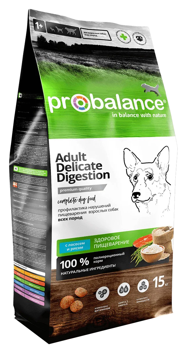 фото Probalance probalance dog adult delicate digestion для взрослых собак всех пород с чувстви